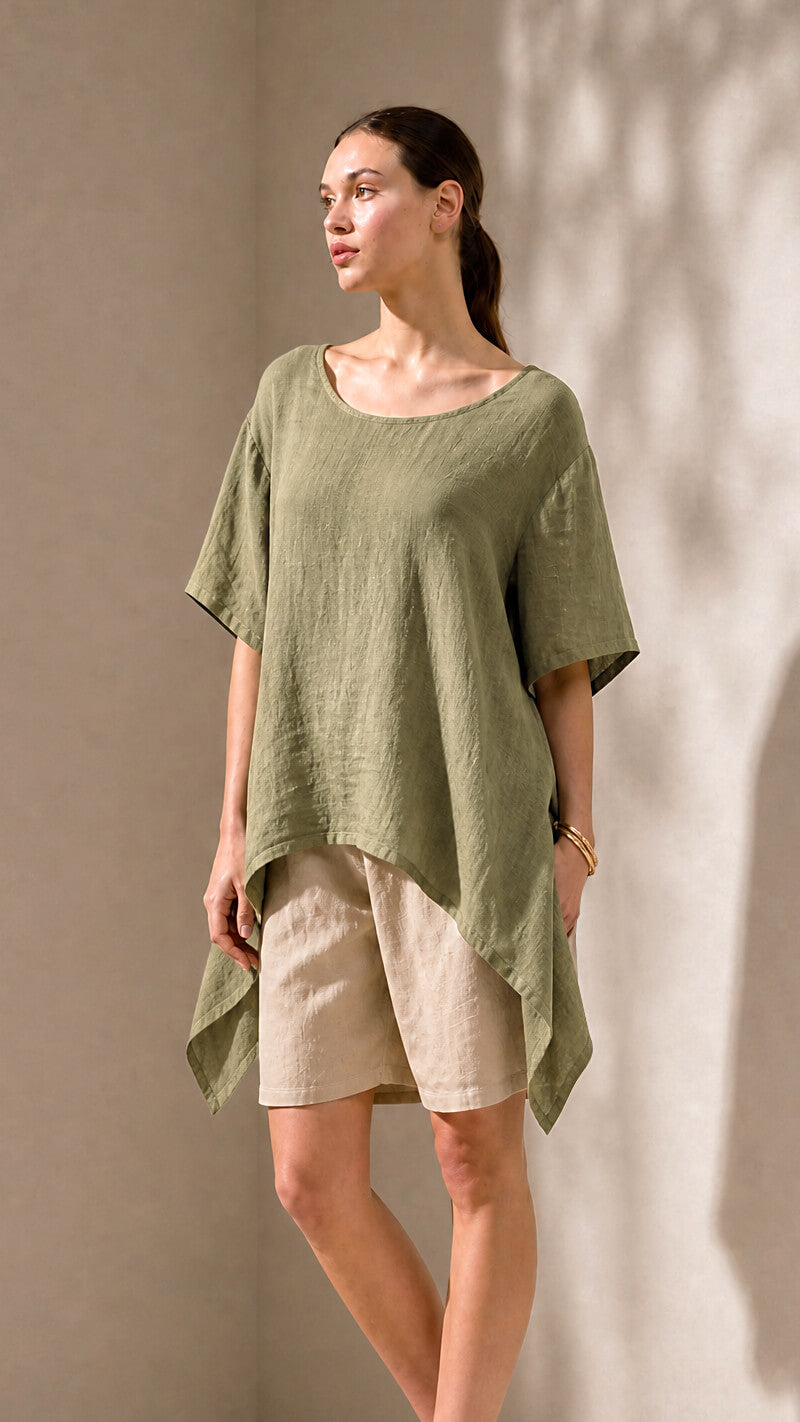 DS Relaxed Linen Top