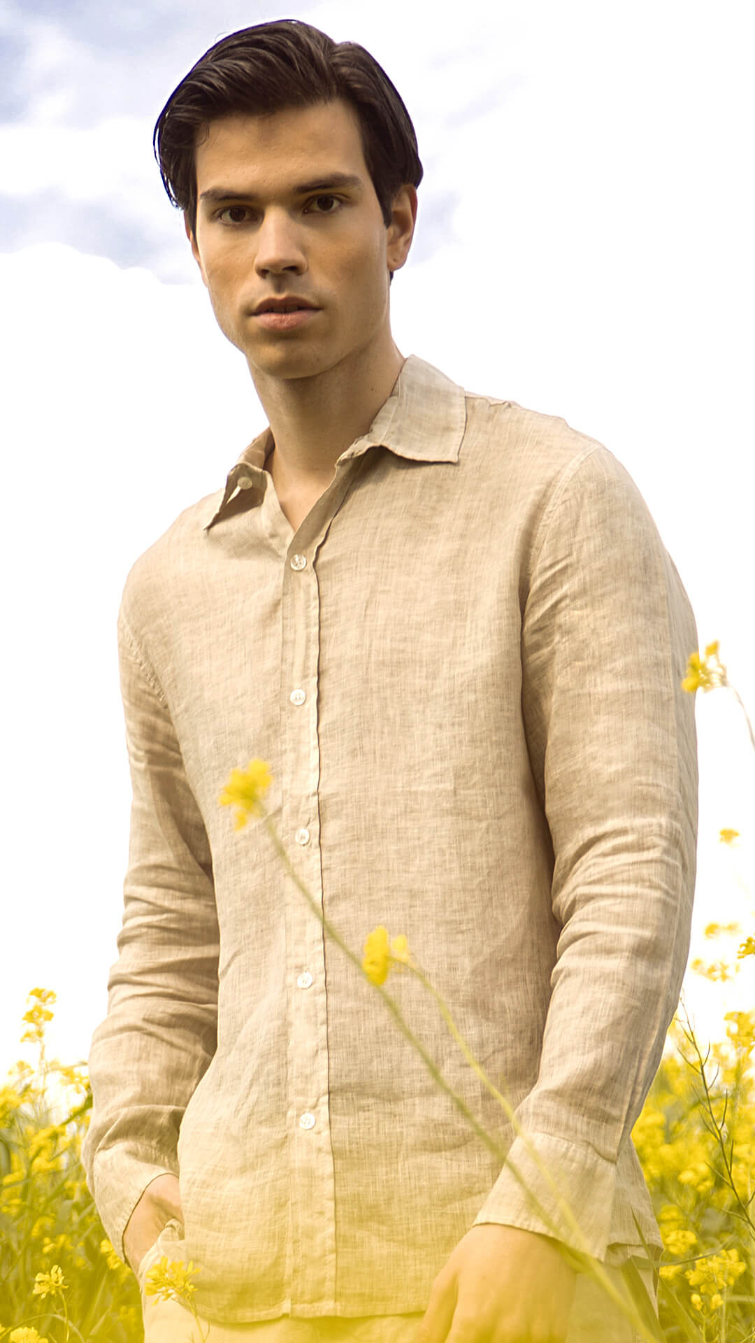 DS Cold-Dyed Linen Shirt