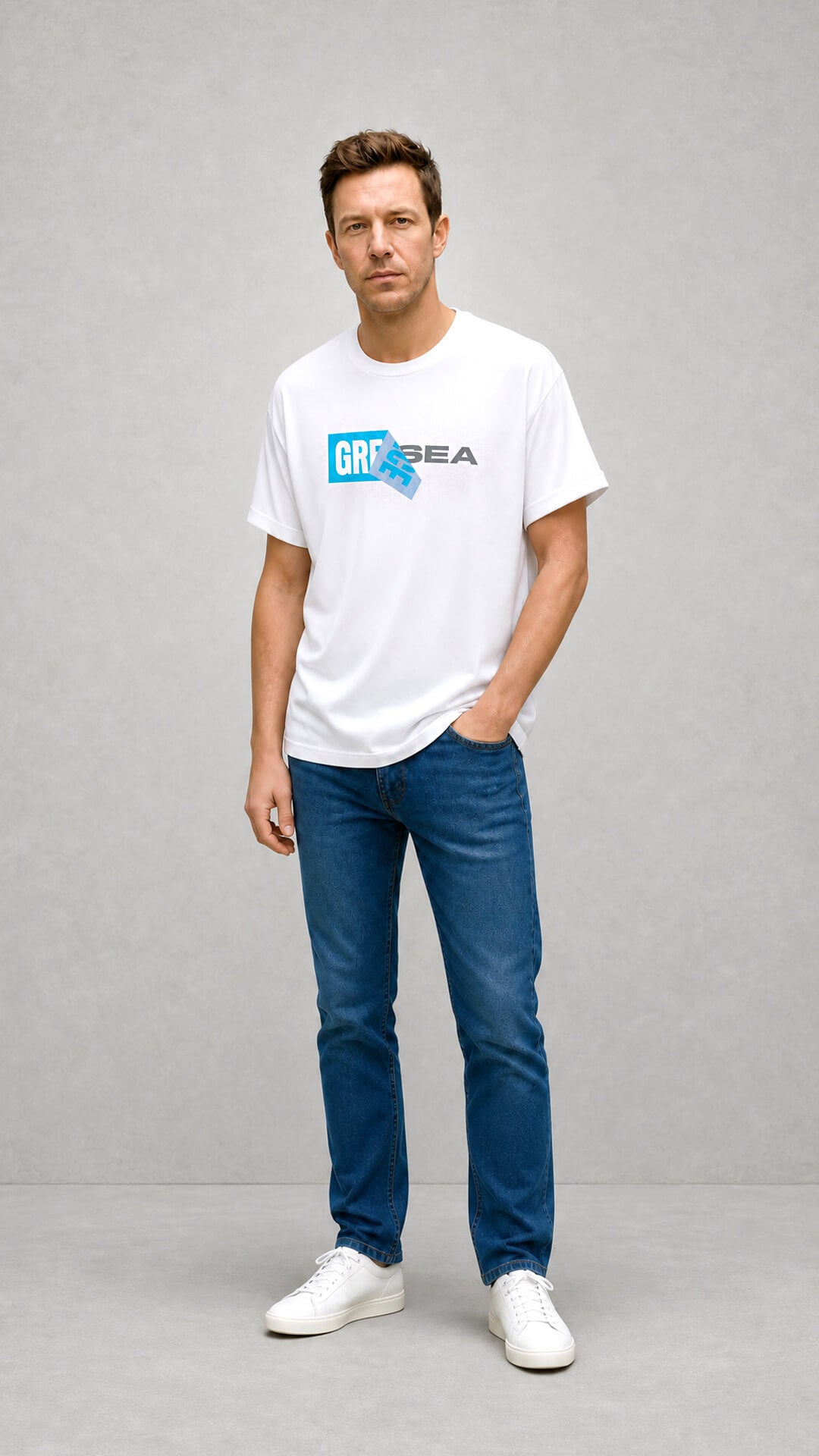 Men's T-Shirt Greek Sea