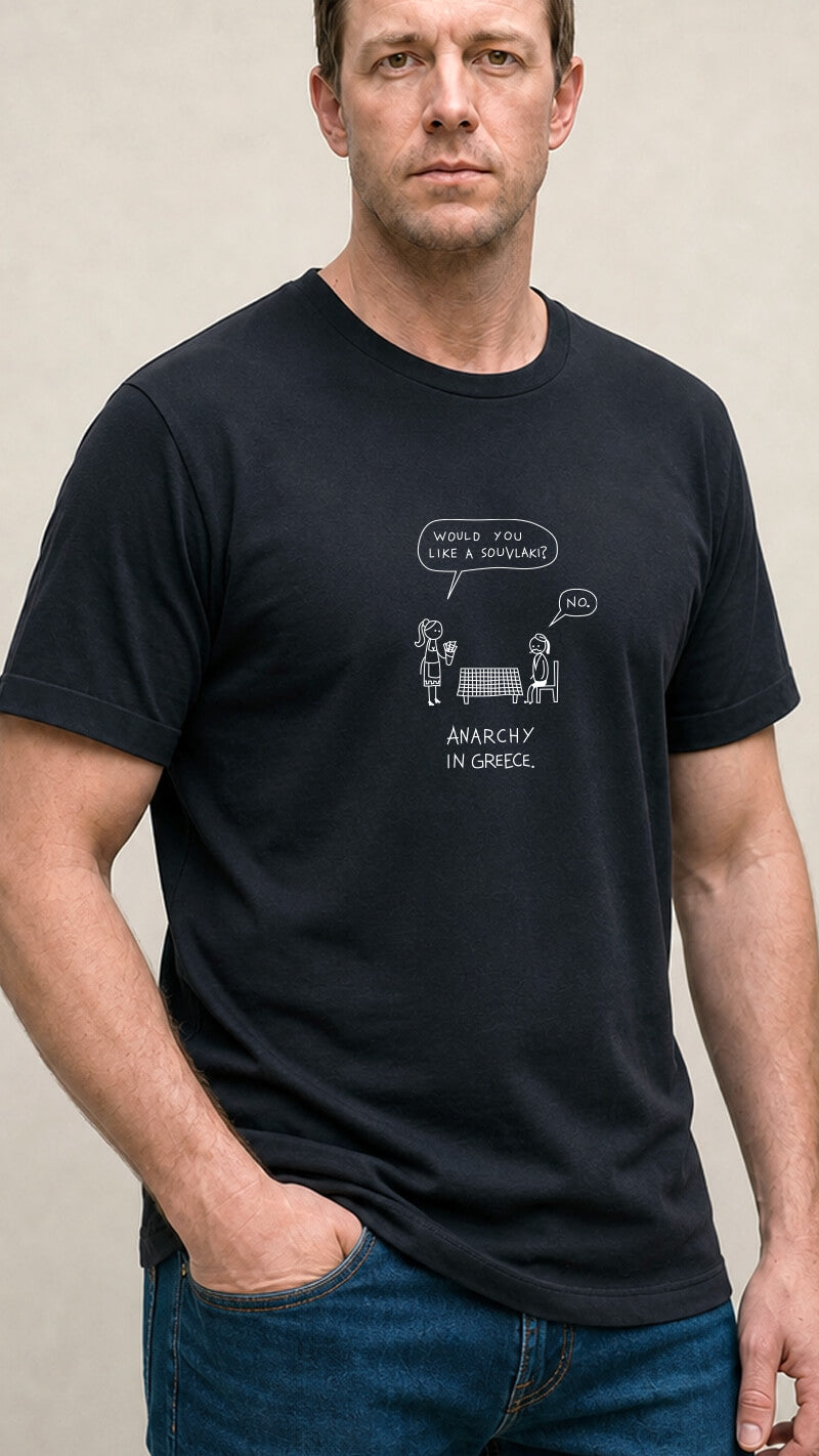 Men's T-Shirt Anarchy in Greece