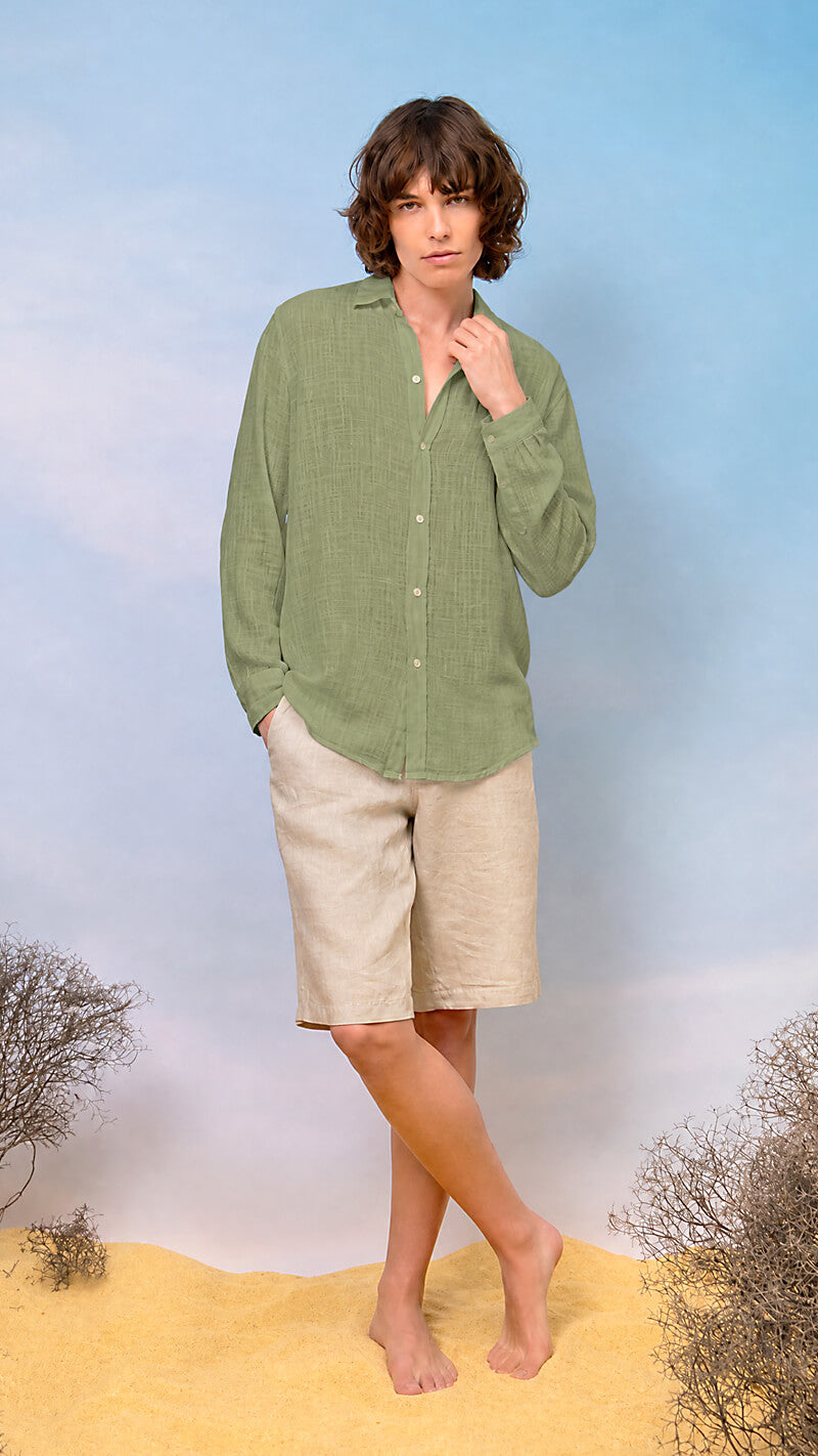 DS Textured Cotton Shirt
