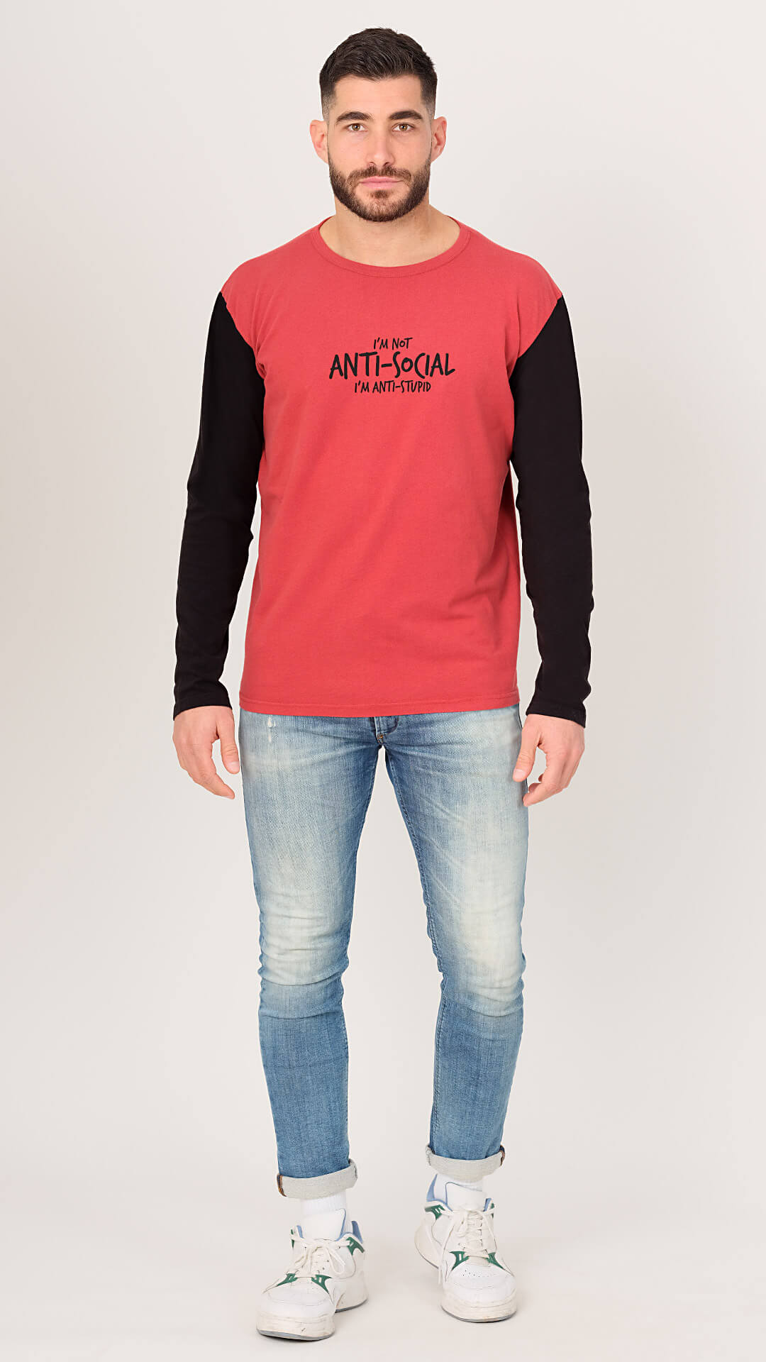 Anti-Stupid T-Shirt, Front View