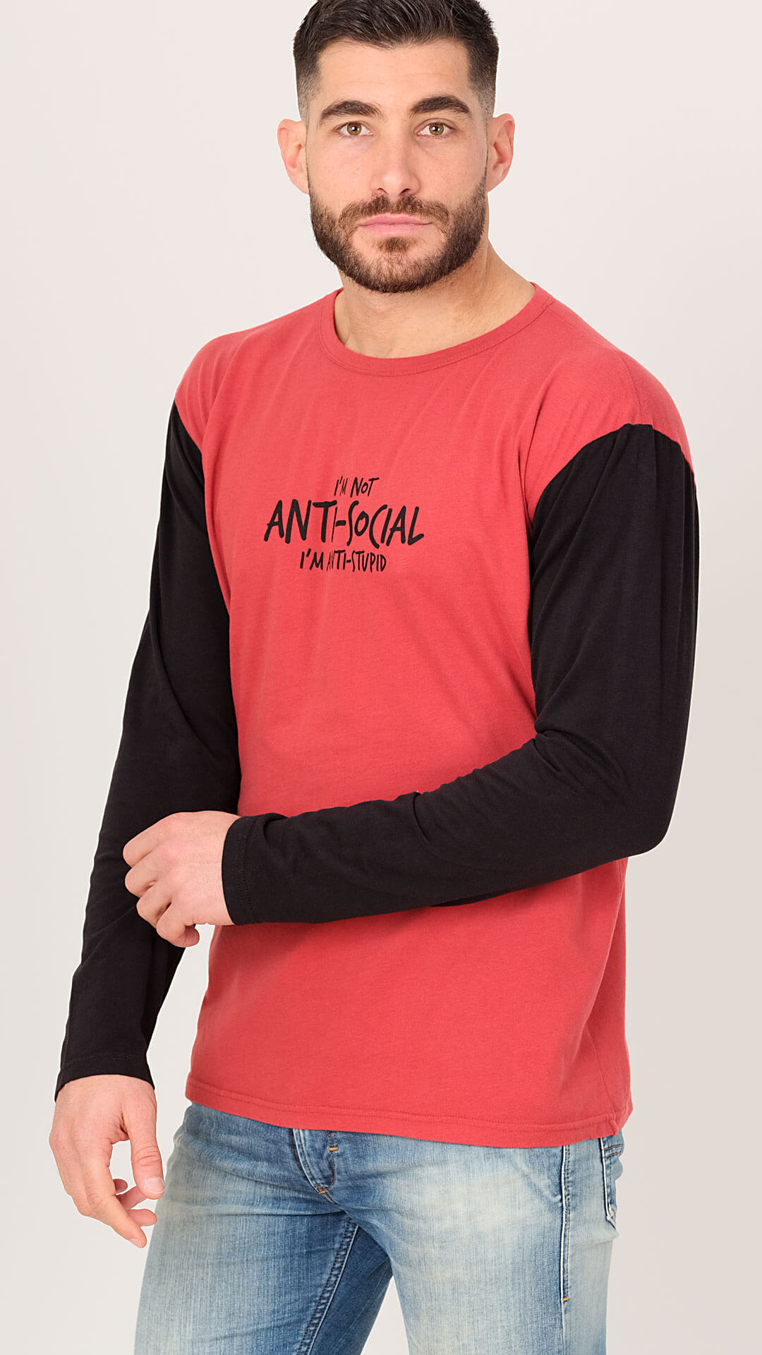 Anti-Stupid T-Shirt, Front View