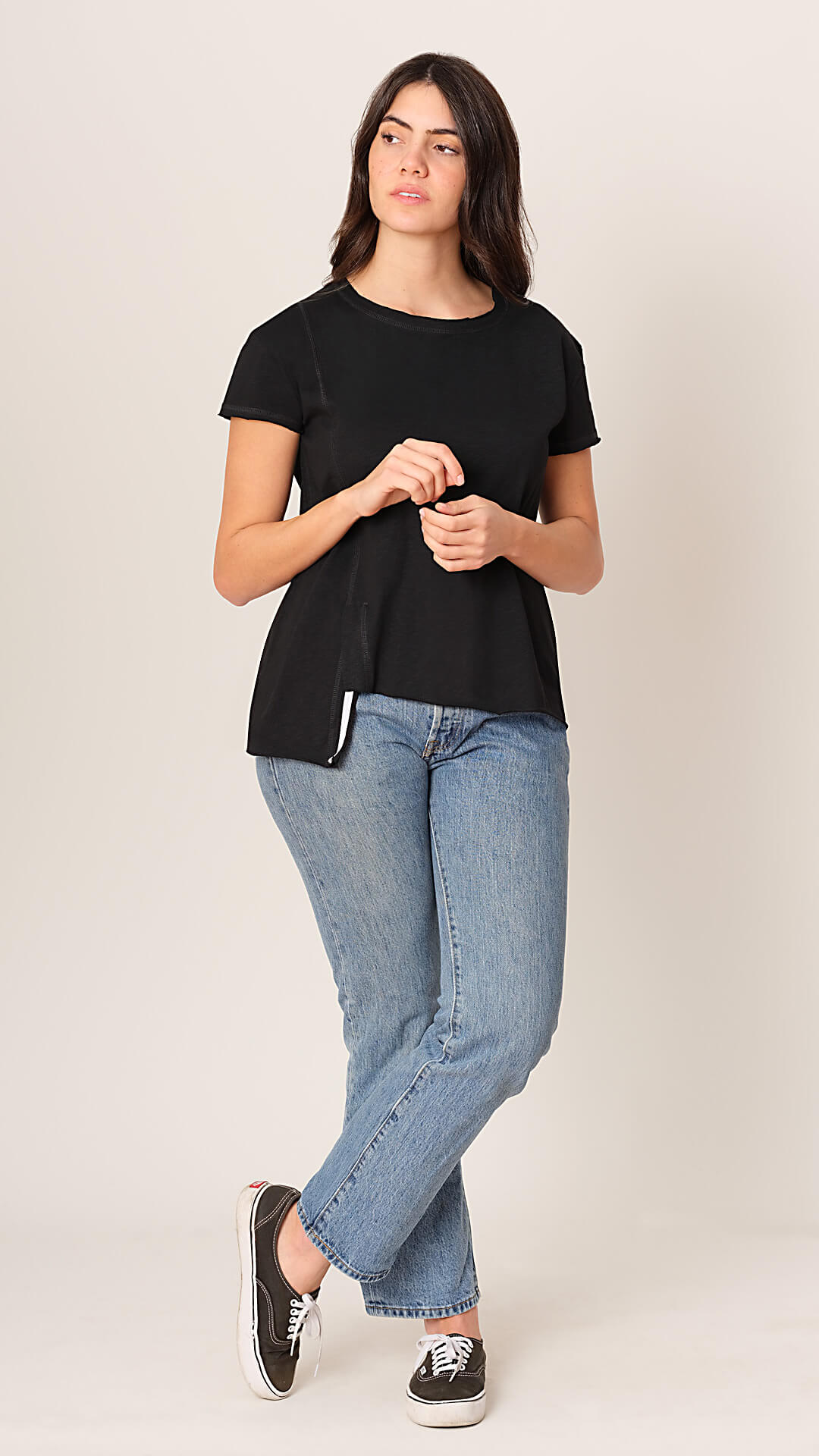 Women's T-Shirt Bottom Line