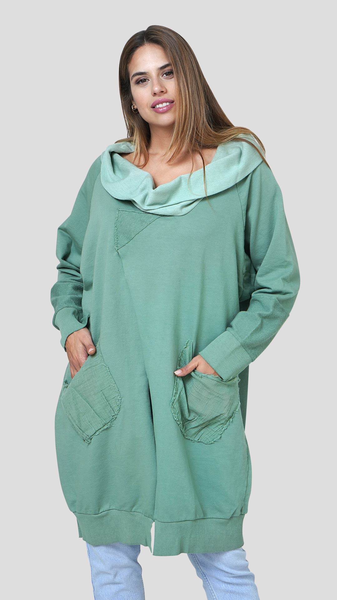 Women's Poncho Tethys