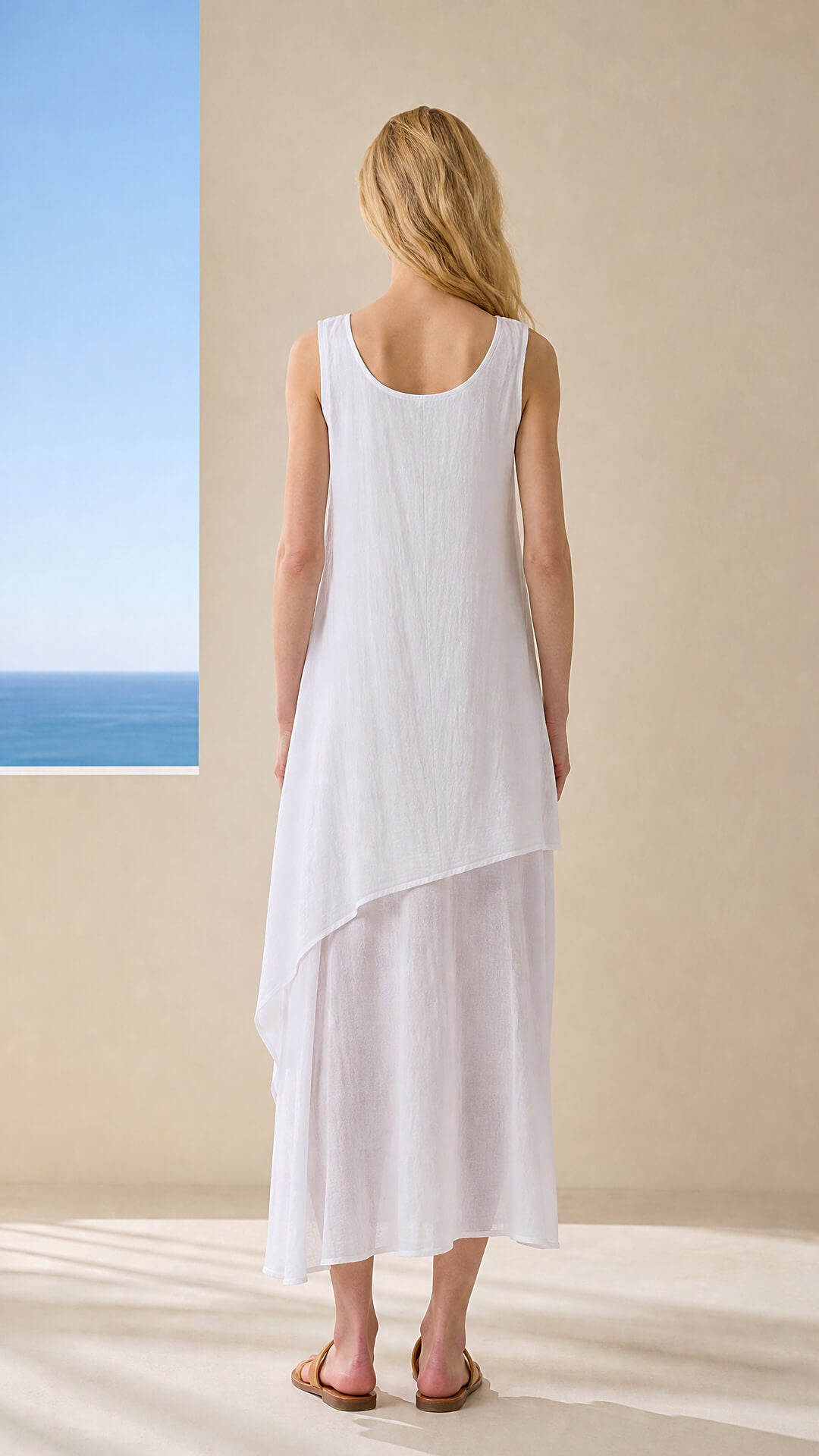 DS Airy Cotton Maxi Dress