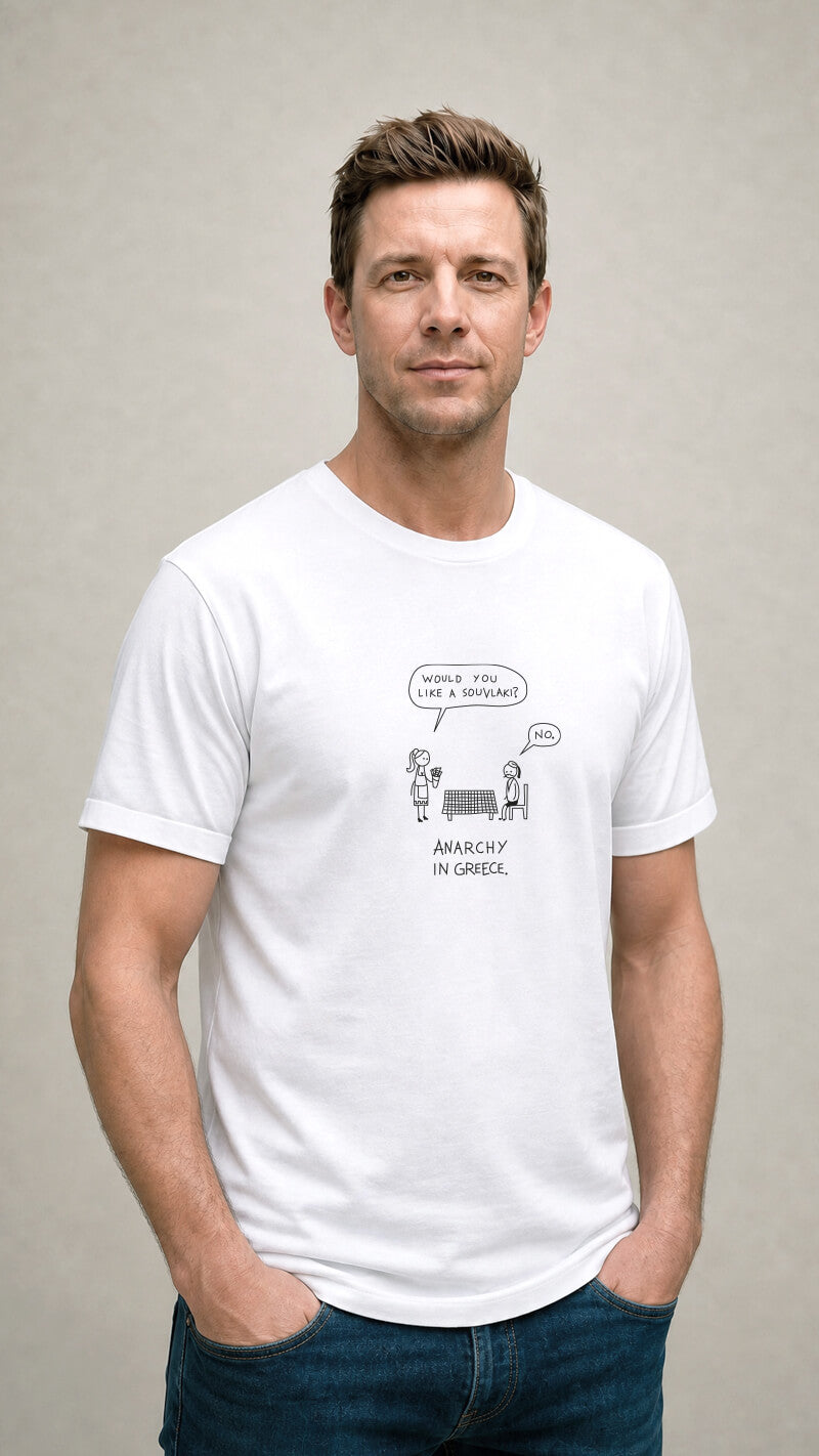 Men's T-Shirt Anarchy in Greece