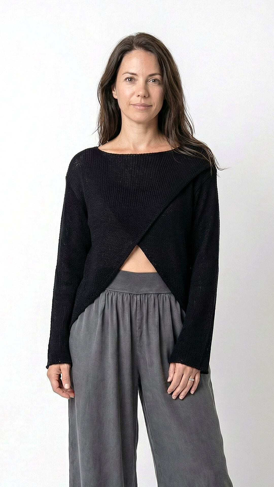 Women's Knitted Crusoe Crossover