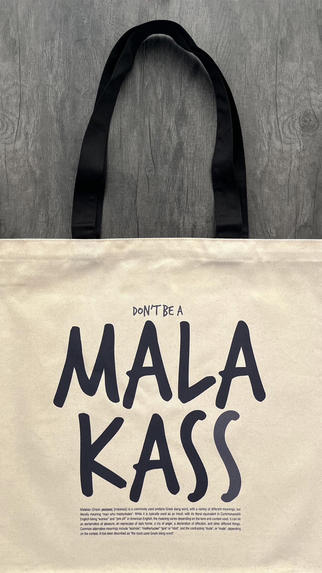Malakass Tote Bag