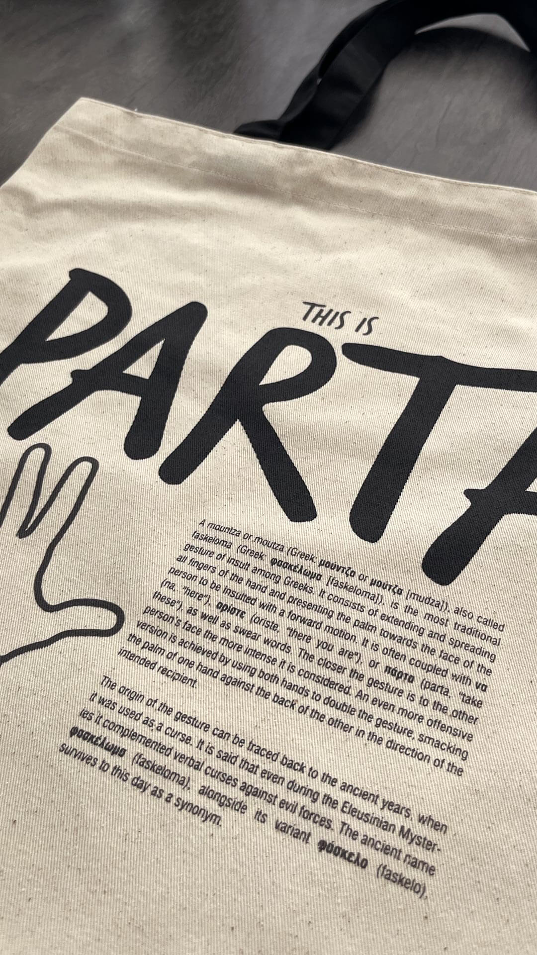 Parta Tote Bag